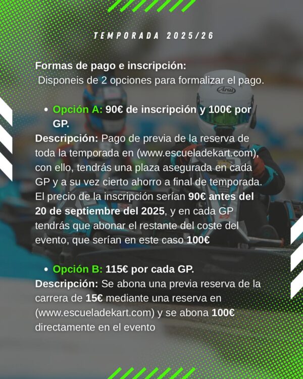 EDK ENDURANCE | GP 2 Ariza Racing Circuit - Imagen 3